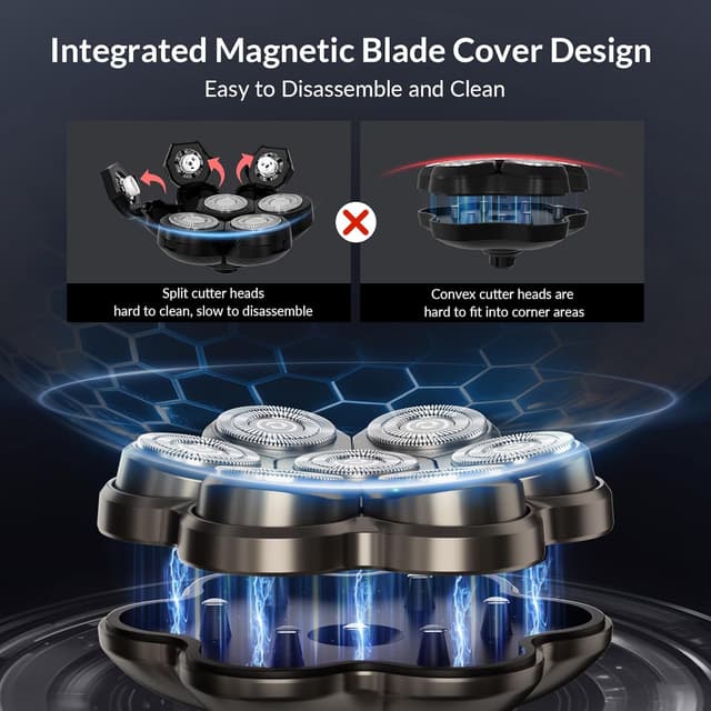 Detalle 2 de Head Shavers 7D Arc 5-in-1 kit