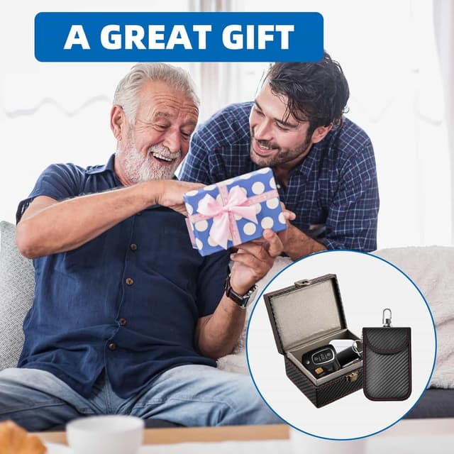 Thumbnail 6 de Faraday car key signal blocker box 11.5cm