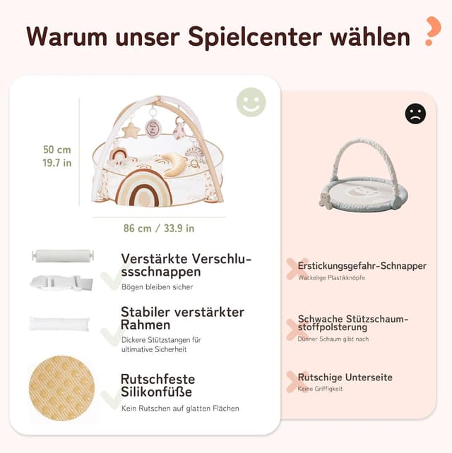 Thumbnail 6 de Mallify Baby-Spielbogen 6-in-1 XL