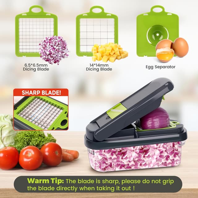 Thumbnail 2 de Yusshn 12-in-1 Vegetable Chopper
