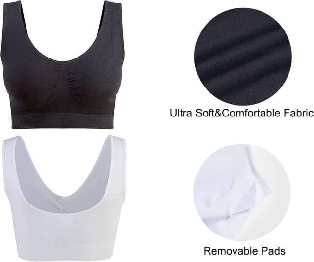 Thumbnail 5 de Lemef 3-Pack Seamless Sports Bra 👙