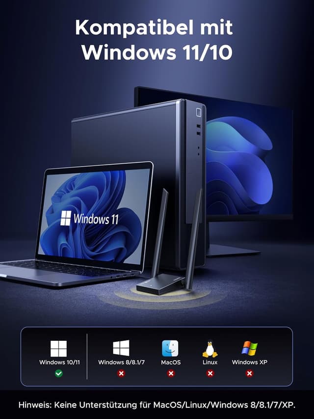 Thumbnail 5 de UGREEN AXE5400 WLAN Stick