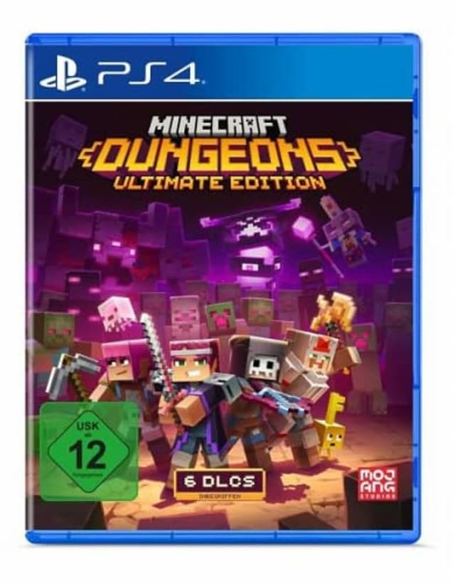 Detalle de Minecraft Dungeons Ultimate Edition 6 DLCs