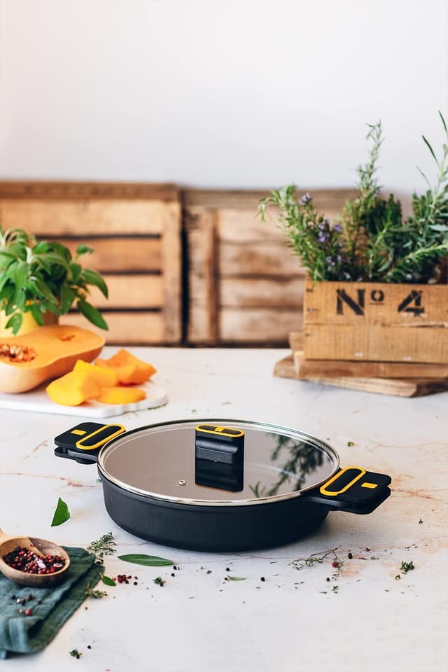 Thumbnail 8 de BRA Daily Pro Juego de 9 Piezas de Aluminio Fundido 🍳