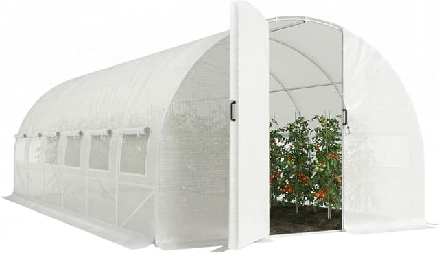 Detalle de Outsunny Invernadero exterior 6x3x2 m