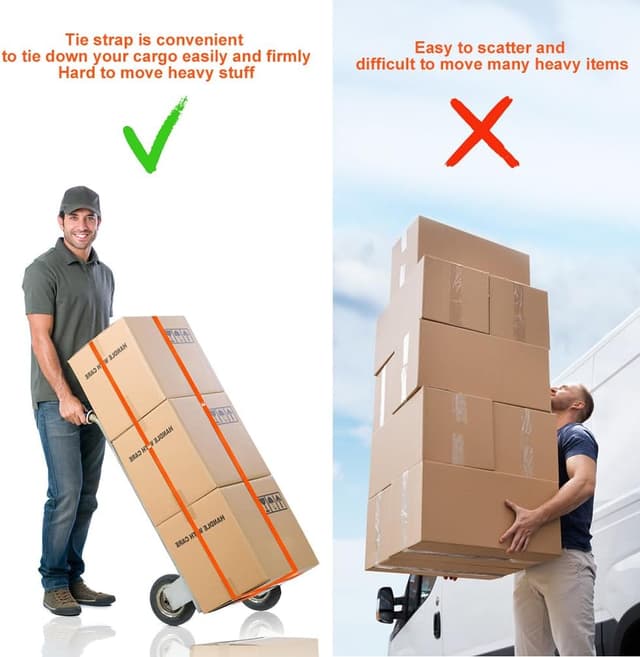 Thumbnail 4 de URAQT Cinchas de Amarre 180 kg 4 ud