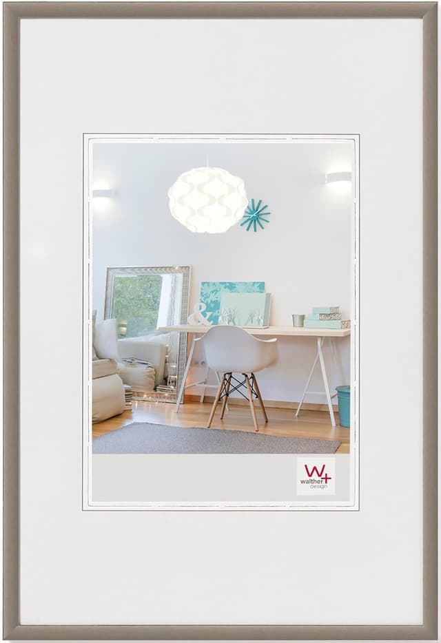 Detalle de Walther Design Cadres photo New Lifestyle en plastique (acier) 20 x 30 cm – lot de 3