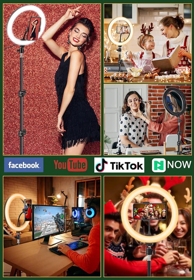 Thumbnail 4 de LIPETY 10 Ring Light con Treppiede