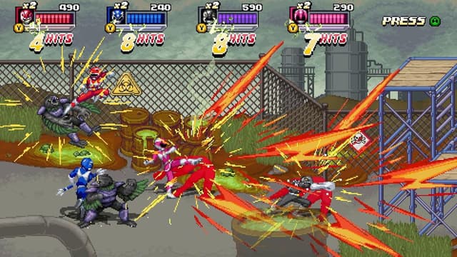 Detalle 2 de Atari Mighty Morphin Power Rangers: Ritas Rewind – PS5