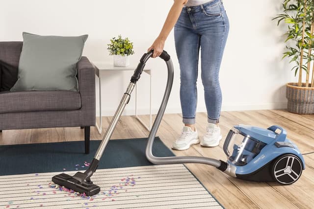 Detalle 2 de Rowenta RO4871 Compact Power XXL aspirapolvere a traino senza sacco, 2,5 L, 550 W, tecnologia ciclonica