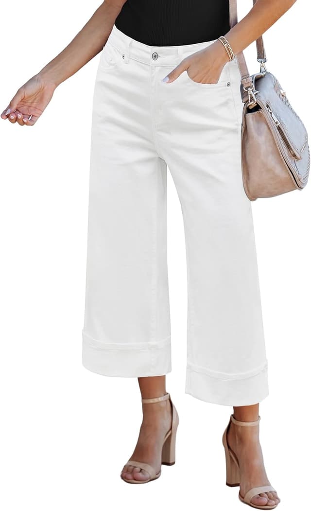 Thumbnail 6 de GRAPENT Wide Leg Jeans 5 pockets