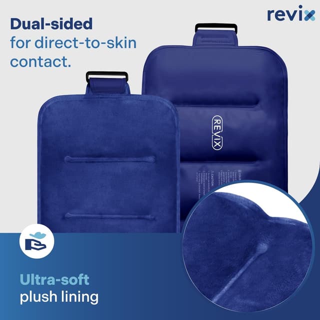 Detalle 2 de REVIX reusable ice pack for pain relief 16x9