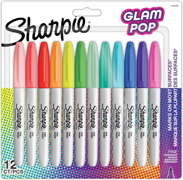 Thumbnail 6 de Sharpie Glam Pop Permanent Marker 24er Set đš