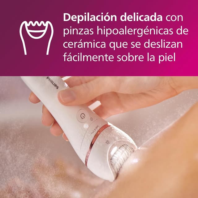 Detalle 2 de Philips BRE740/10 Depiladora 9 en 1 0,5 mm