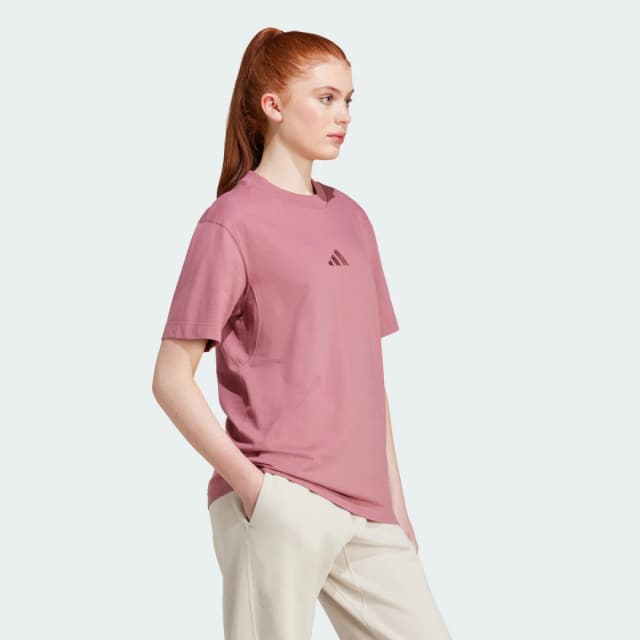 Detalle de adidas Camiseta ALL SZN Loose rosa