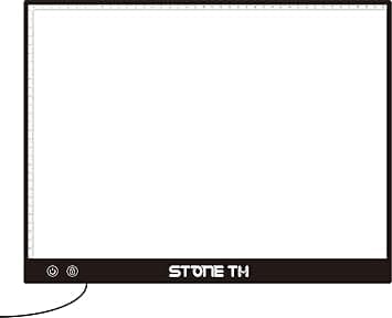 Detalle de Stone TH - Mesa de luz LED A3, regulable