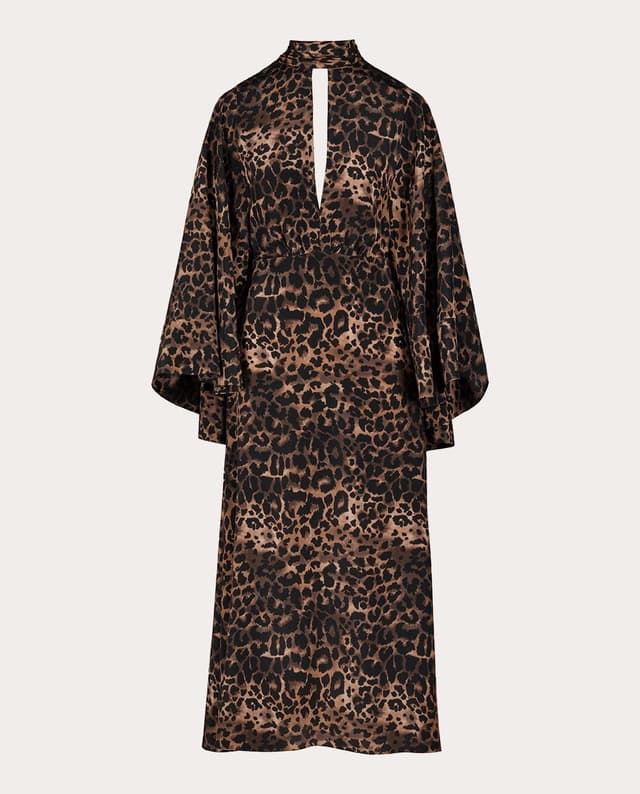 Imagen de Johanna Ortiz Vestido midi Post Treasured 🧵 en OfertitasTOP