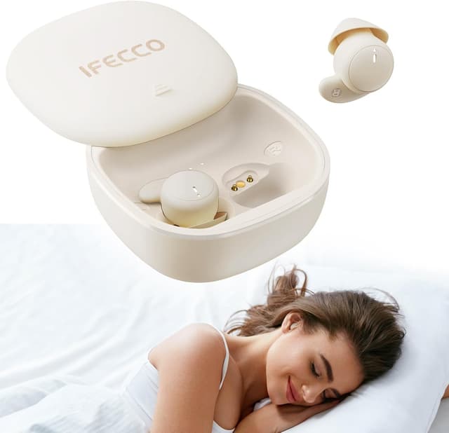 Detalle de IFECCO Sleep Earbuds Bluetooth 6.0