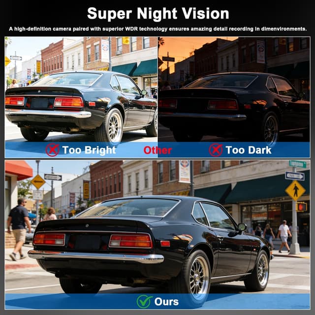 Thumbnail 6 de Dash Cam Front and Rear 4K+2K 64GB