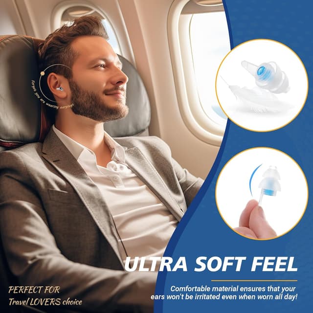 Thumbnail 4 de Naiicute Ohrstöpsel Flugzeuge 25 dB