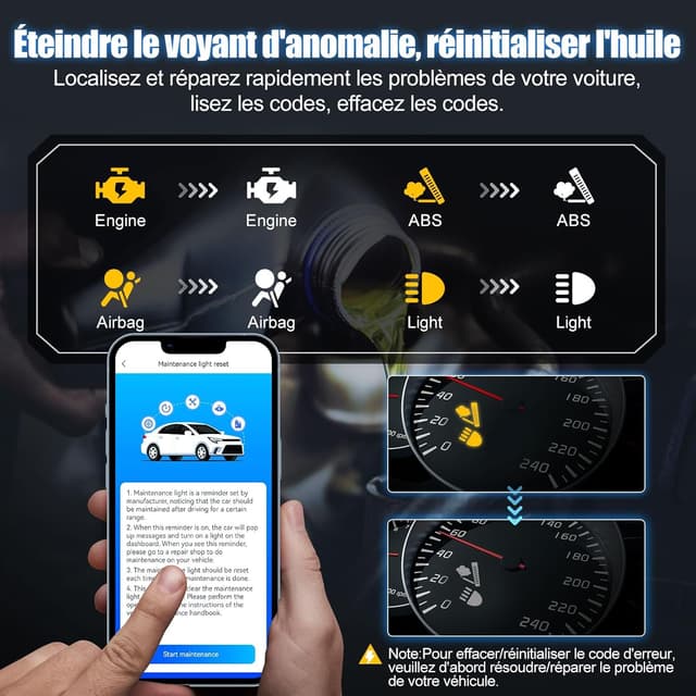 Thumbnail 4 de XTOOL AD20 Pro scanner OBD2 BT5.0