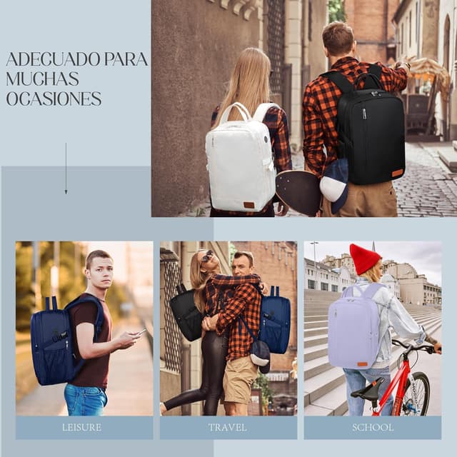Thumbnail 6 de Lossga Mochila de Mano para Viaje en Cabina ✈
