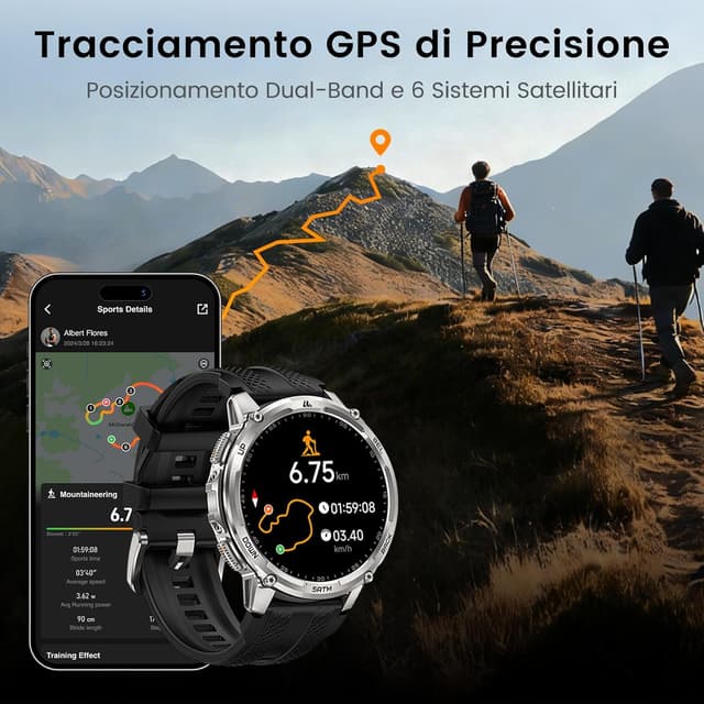 Thumbnail 5 de KOSPET Tank T4C Smartwatch GPS 1,5
