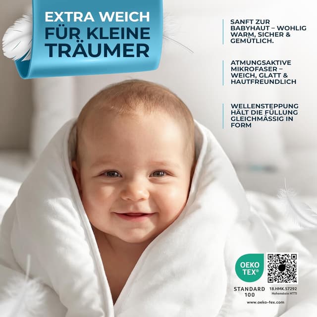 Detalle 2 de Glückstoff Kinder Bettdecken Set 520 g