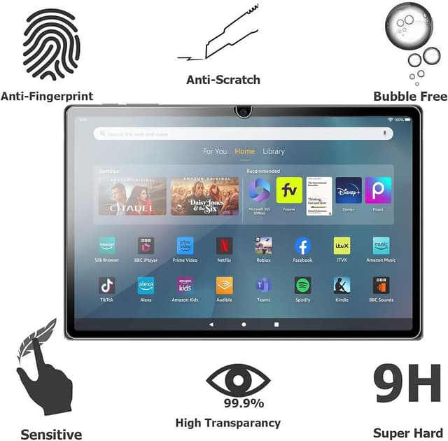 Detalle de Mæks 11 screen protector 11" tempered glass