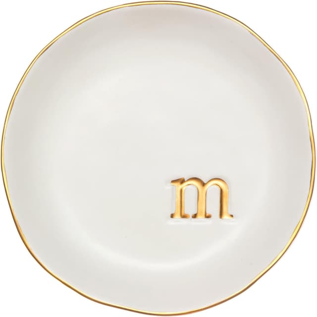 Detalle 2 de COLLECTIVE HOME Ceramic Jewelry Tray 4.75" 🧿