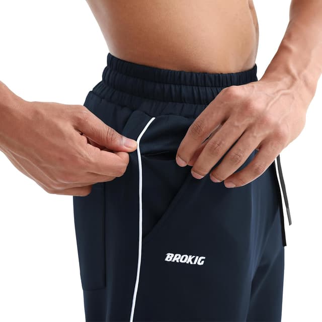 Detalle 2 de BROKIG Laufhose Herren Gerade Hose