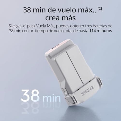 Detalle de DJI Mini 3 dron 4K HDR con 38 min