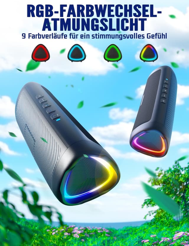 Detalle 2 de UOHHBOE 30W Bluetooth Lautsprecher – Tragbar