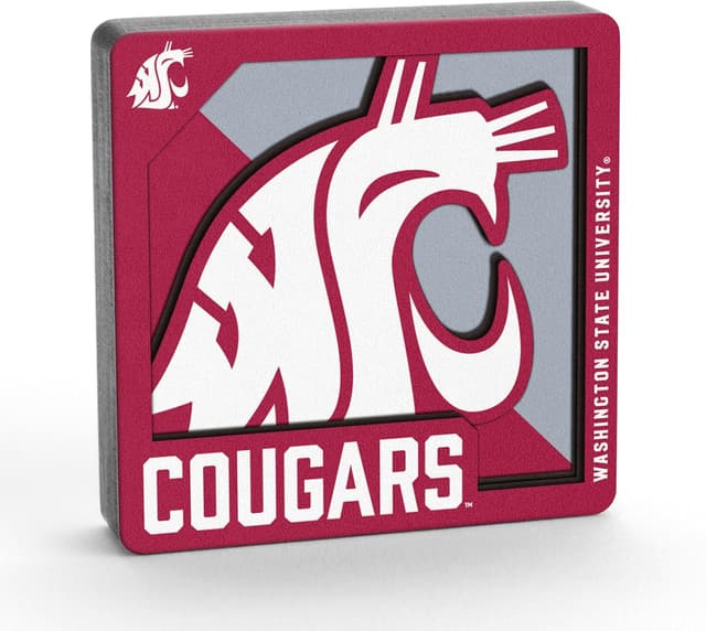 Detalle 2 de YouTheFan NCAA 3D Logo Series Magnet (Official Team Colors & Badge Design)