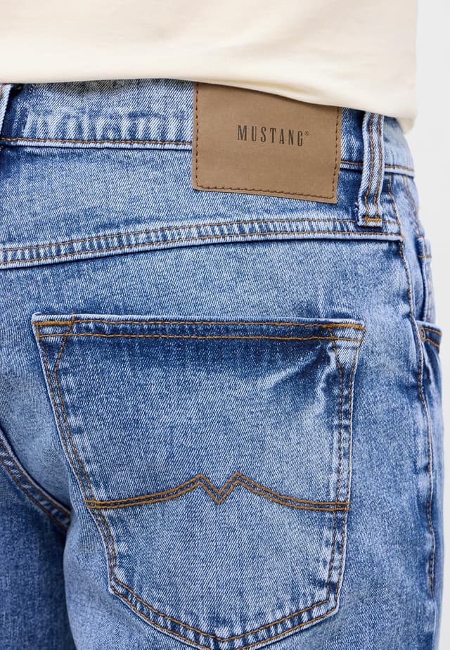 Detalle 2 de MUSTANG Jeans Herren Stretch Big Sur Regular – Straight Fit mit normalem Bund