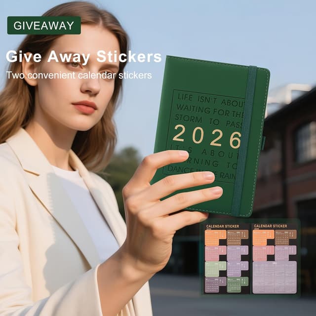 Thumbnail 1 de Tagesplaner 2026 – Akademisches Tagebuch