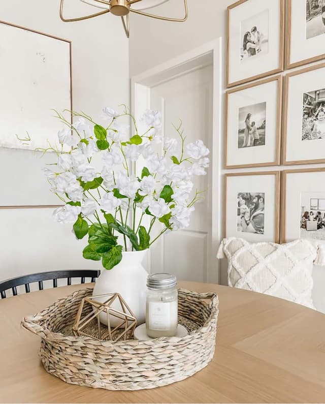 Detalle 1 de Arborus 5 STK Kunstblumen 60 cm Erbsenblüten