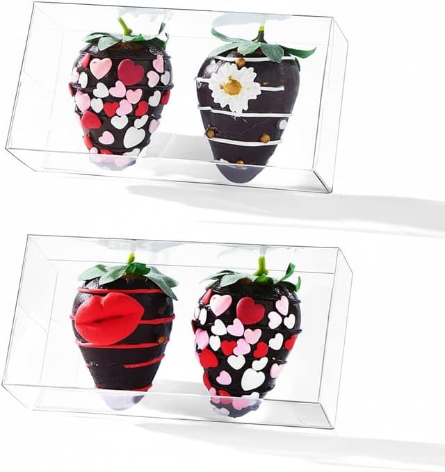 Imagen de JCXGRVC 100 Pcs Clear Small Bakery Boxes 2.5" en OfertitasTOP