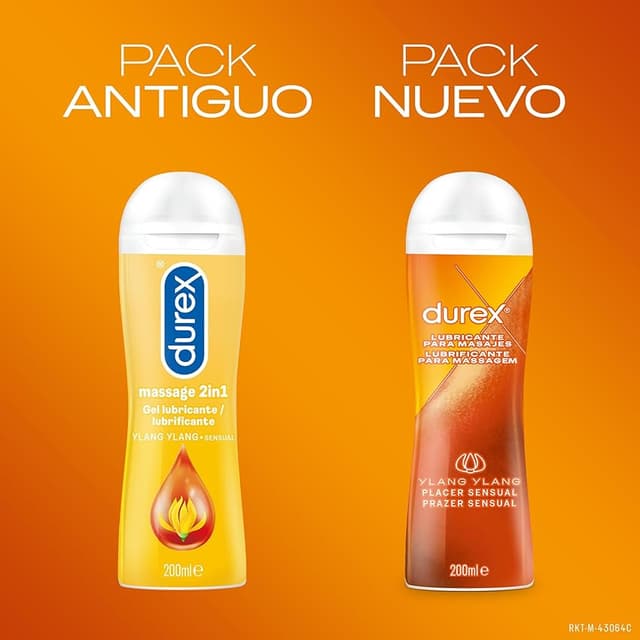 Detalle 2 de Durex Play Gel de Masaje y Lubricante Ylang Ylang 200 ml