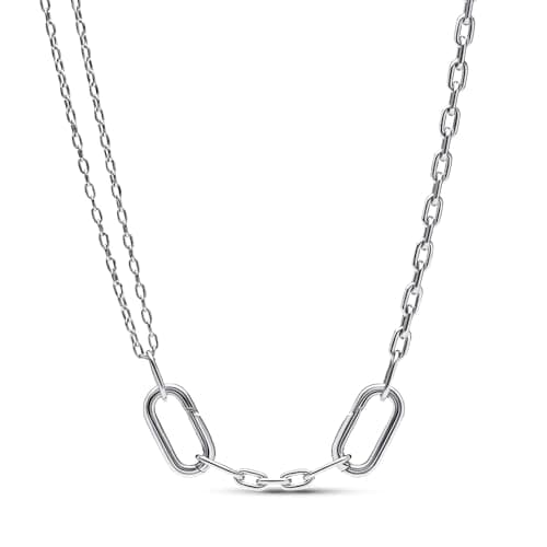 Detalle 2 de PANDORA ME Collar doble de plata 45