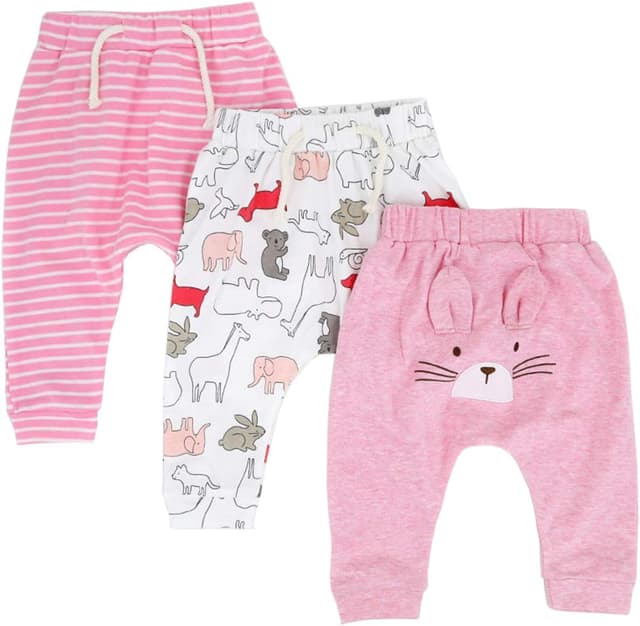 Detalle de CuteOn 3 Pack harem trousers cotton