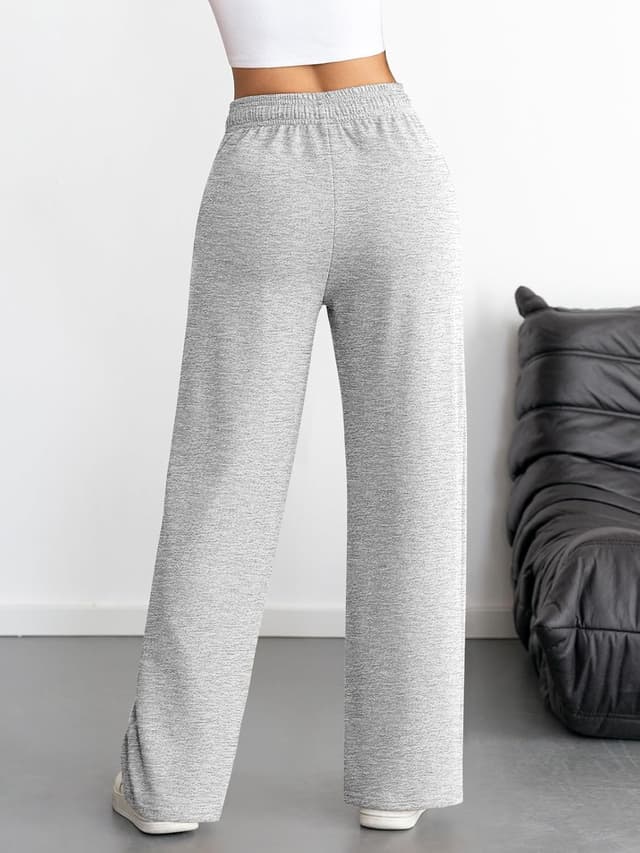 Detalle de ATHMILE Wide Leg Sweatpants