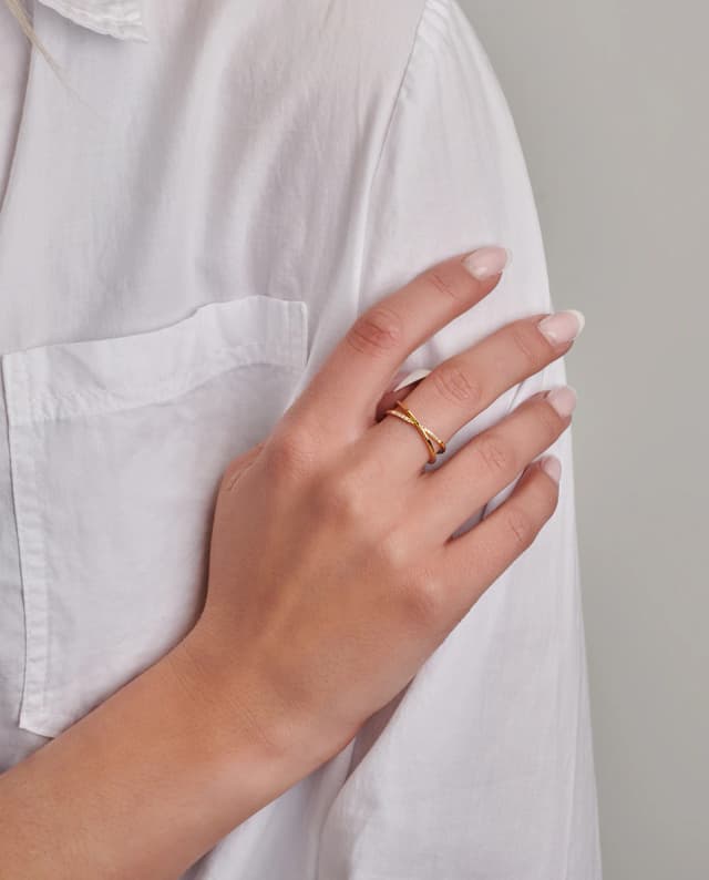 Thumbnail 3 de DPT Antwerp Anillo Endless de plata y diamante 💍