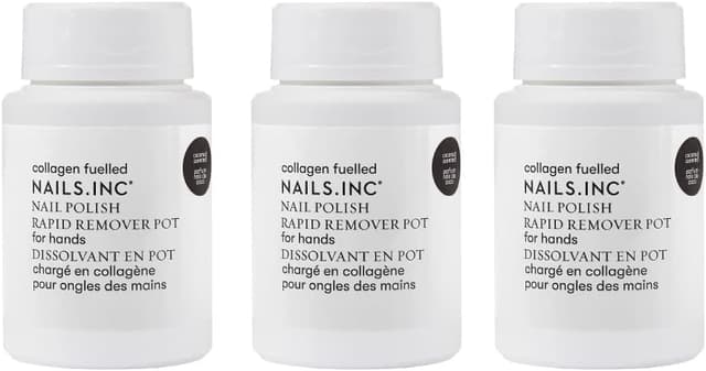 Detalle 2 de Nails.INC Vegan Collagen Fuelled Nail Polish Remover Pot (Acetone-Free, 50ml)