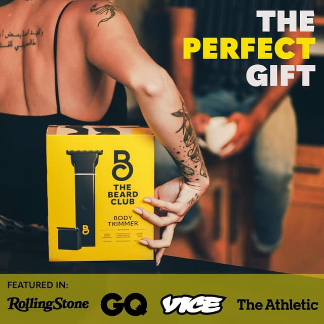 Thumbnail 4 de The Beard Club Manscape Body Hair Trimmer — Rechargeable 1️⃣ 🪒