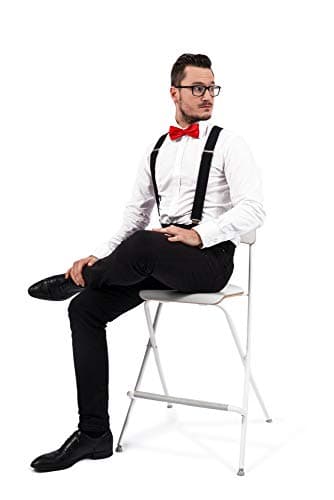 Thumbnail 6 de Decalen Mens Braces 4 cm wide adjustable suspenders