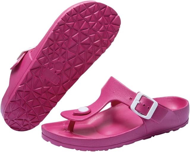 Detalle de JOMIX ciabatte infradito da donna in gomma, estive per mare, piscina, casa e giardino