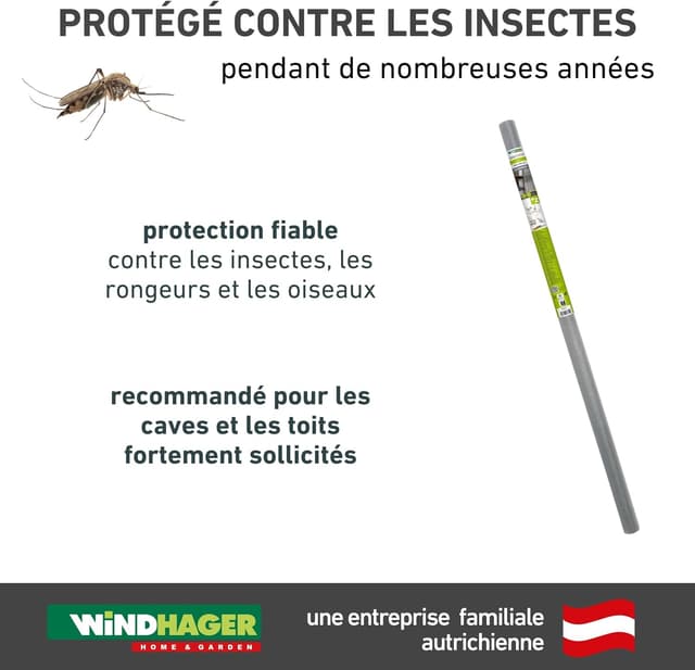 Thumbnail 4 de Windhager moustiquaire aluminium 120x250 cm