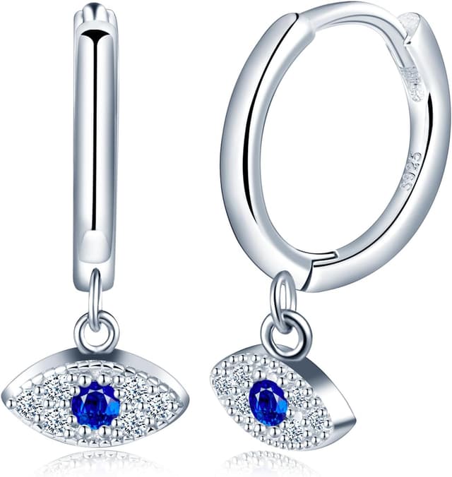 Detalle de VIKILEE 925 Sterlingsilber Ohrringe 0,9 cm