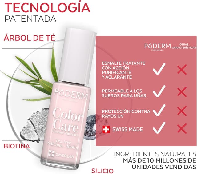 Thumbnail 3 de PODERM Esmalte Uñas Tea Tree 2 en 1 Hongos